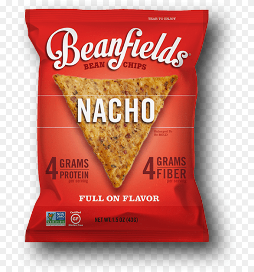 Beanfields Snacks Nacho Bag Pizza Cheese, Bread, Food, Cracker, Ketchup Clipart PNG