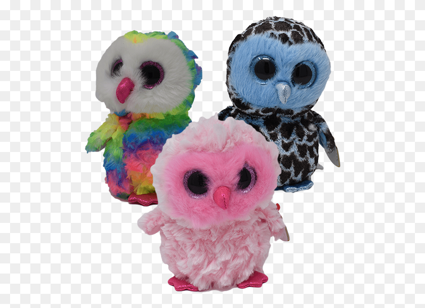 507x548 Beanie Owls Ty, Toy, Bird, Animal HD PNG Download