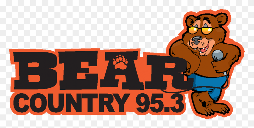 973x456 Bear 95 Bear Country, Word, Text, Label HD PNG Download