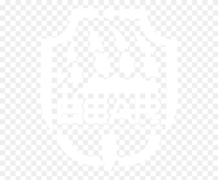 532x635 Bear Logo Hollow Johns Hopkins Logo White, Armor, Symbol, Trademark HD PNG Download