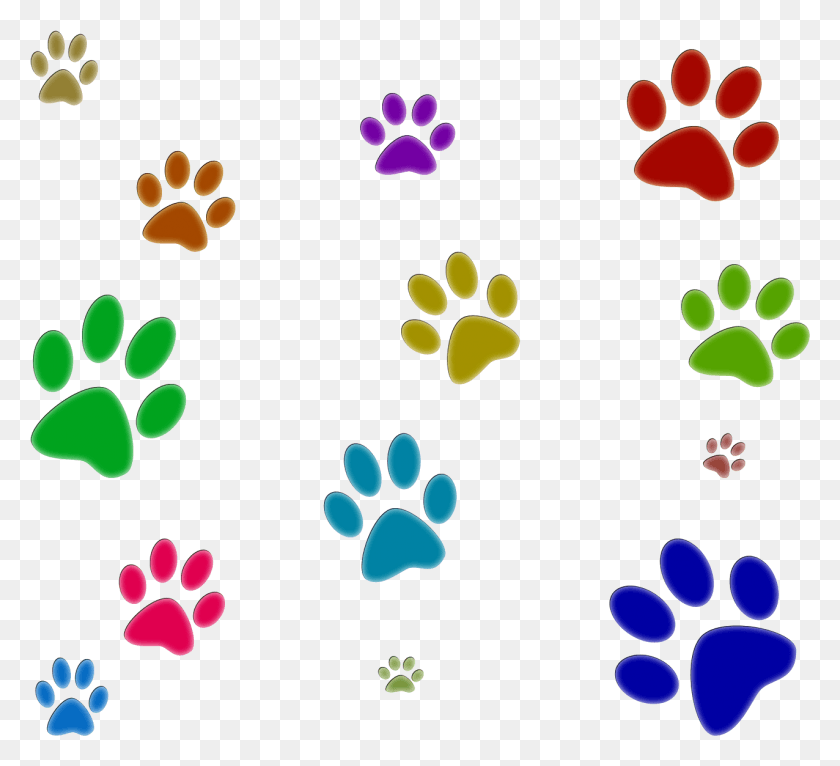 1276x1155 Bear Paw Print Clip Art N5 Puppy Dog Pals, Pattern, Floral Design, Graphics HD PNG Download