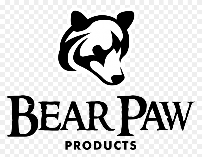 1000x762 Descargar Png Bear Paw Products Cartoon, Stencil, Logo, Símbolo Hd Png