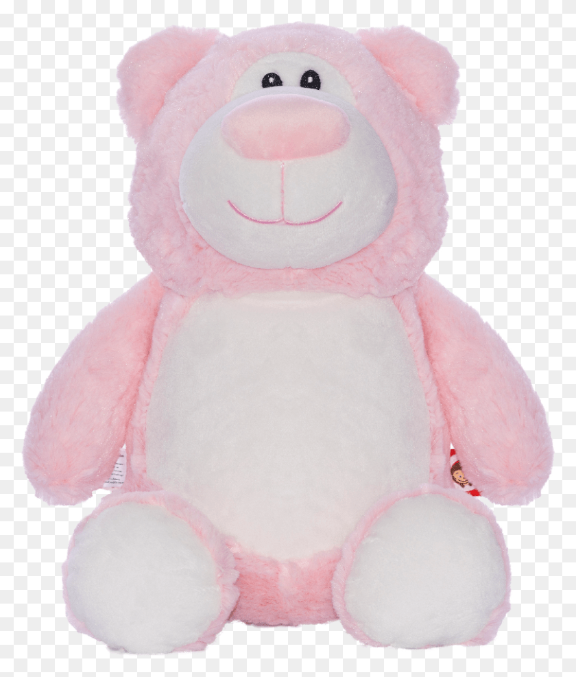 810x963 Bear Pink Cubby, Plush, Toy, Snowman HD PNG Download