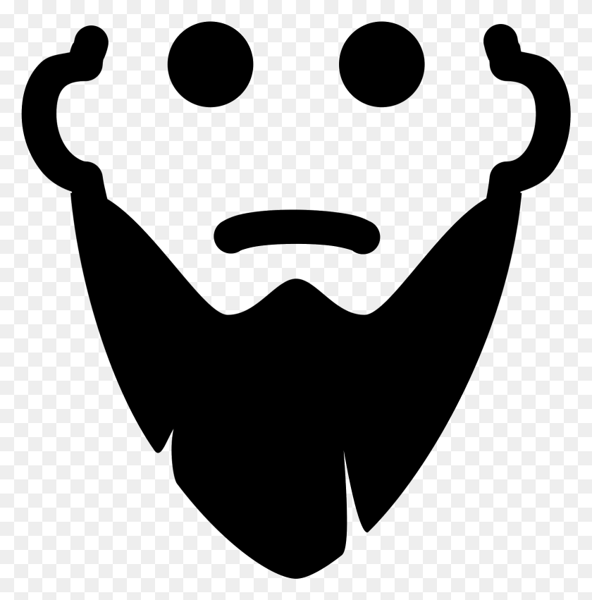 1555x1577 Beard Amish Icon, Gray, World Of Warcraft HD PNG Download