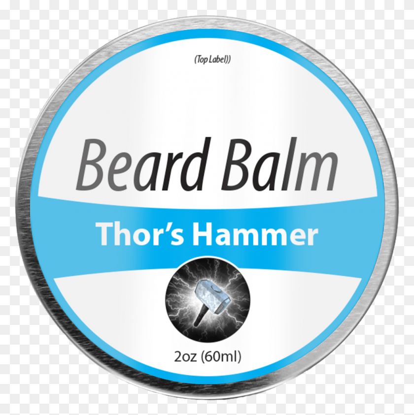 981x985 Beard Balm Circle, Label, Text, Disk HD PNG Download