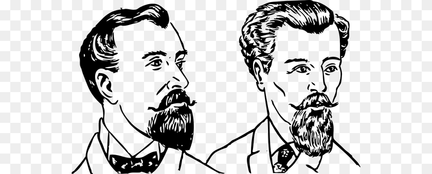 562x340 Beards Gray PNG