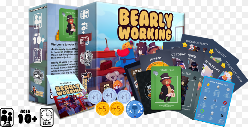 Bearly Working Games, Advertisement, Poster, Person, Face Clipart PNG