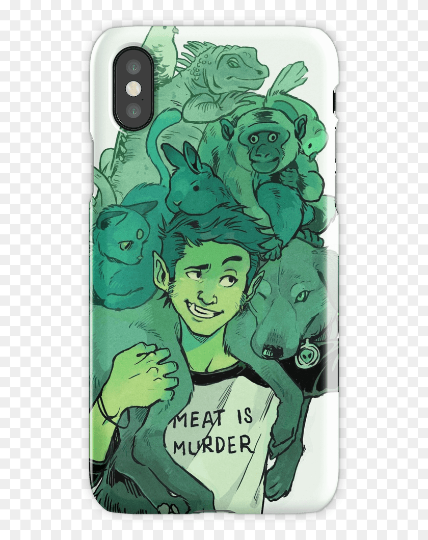 534x1000 Beast Boy And Pets Iphone X Snap Case Beast Boy All Animals, Liquor, Alcohol, Beverage HD PNG Download