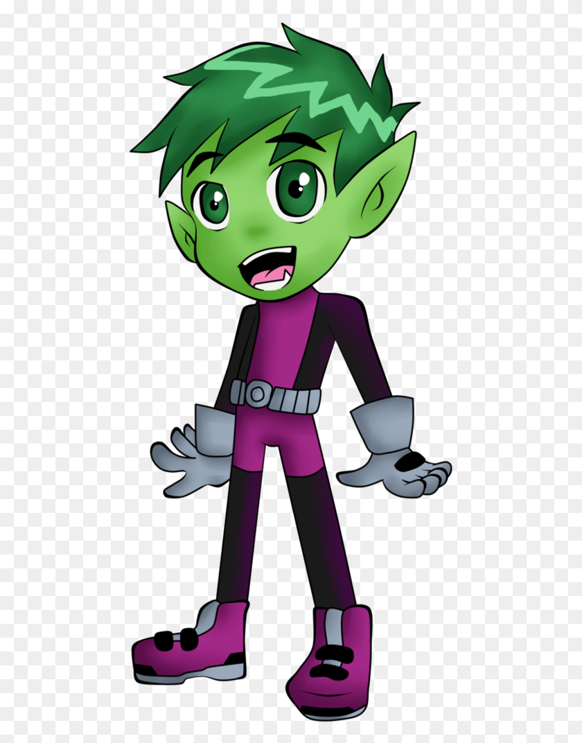 469x1012 Beast Boy Free, Toy, Graphics HD PNG Download