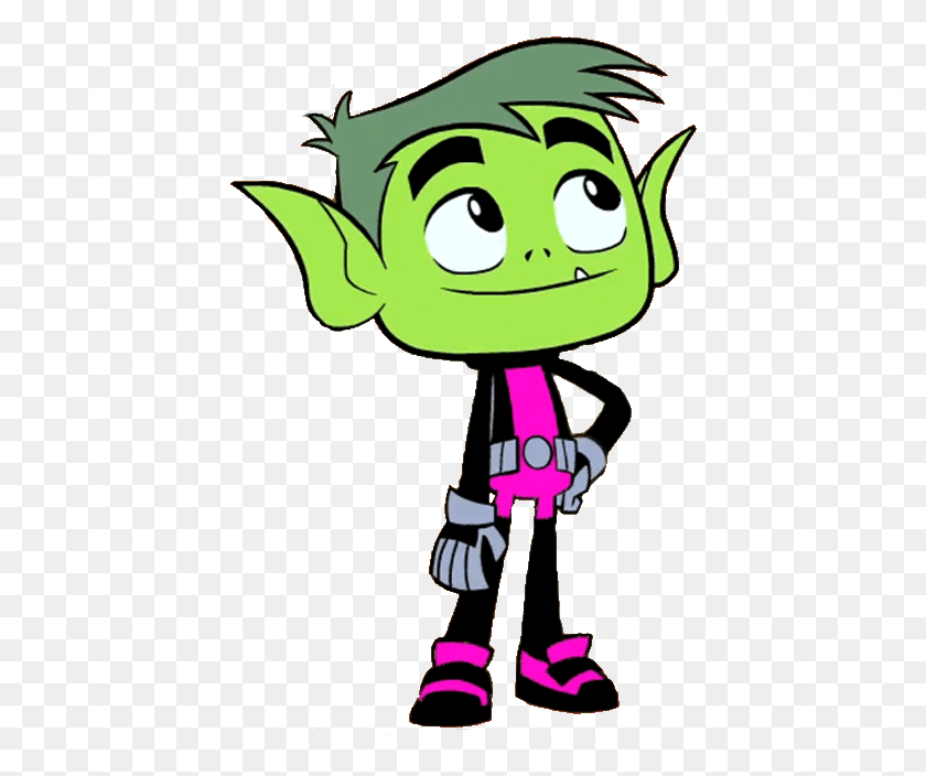 424x704 Beast Boy Raven Cyborg Robin Starfire Beast Boy Teen Titans Go, Cartoon, Publication, Book, Comics Sticker PNG