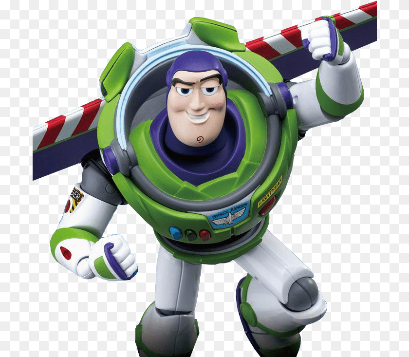 708x733 Beast Kingdom Disney Toy Story Buzz Lightyear Dynamic Buzz Lightyear En El Espacio, Face, Head, Person, Baby Sticker PNG