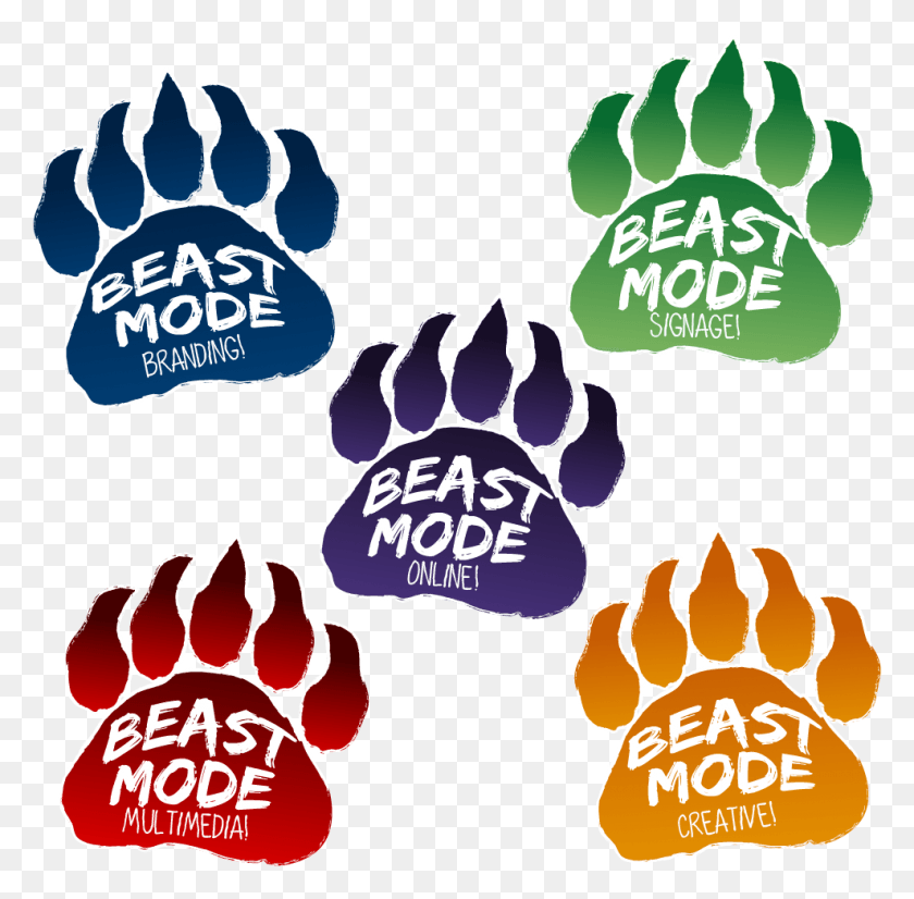 988x971 Beast Mode Services Paws Milwaukee Brewers Beast Mode, Hand, Fist, X-ray HD PNG Download