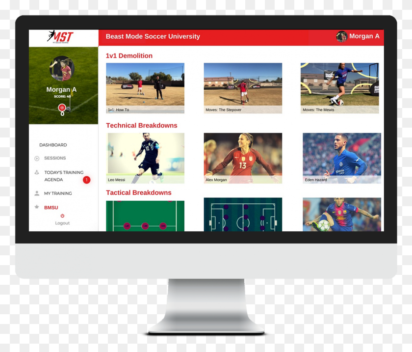 1269x1069 Beast Mode Soccer Web Design, Person, Human, Computer HD PNG Download