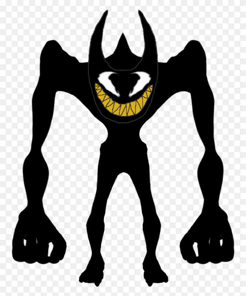 764x952 Beast Vector Mode Bendy And The Ink Machine Beast Bendy, Symbol, Beverage, Drink HD PNG Download