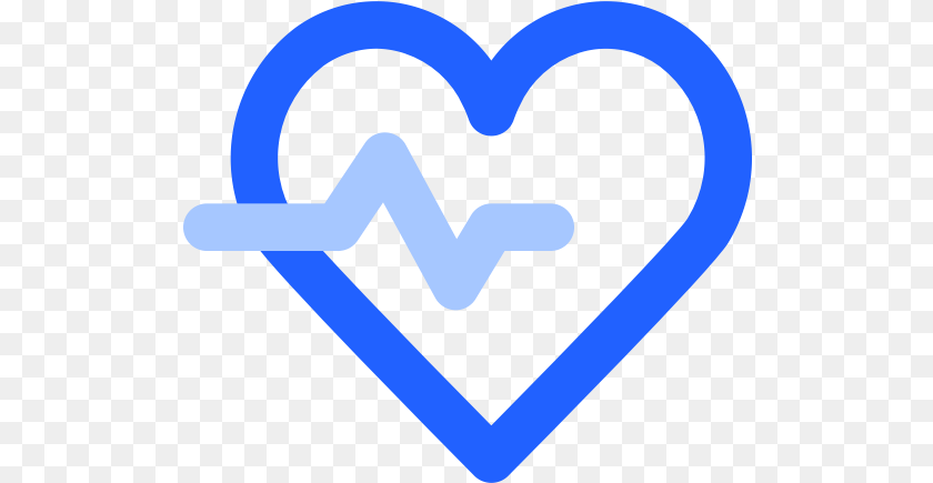 513x435 Beat Health Heart Rate Icon Blue Transparent Heart Beat, Logo, Smoke Pipe Sticker PNG