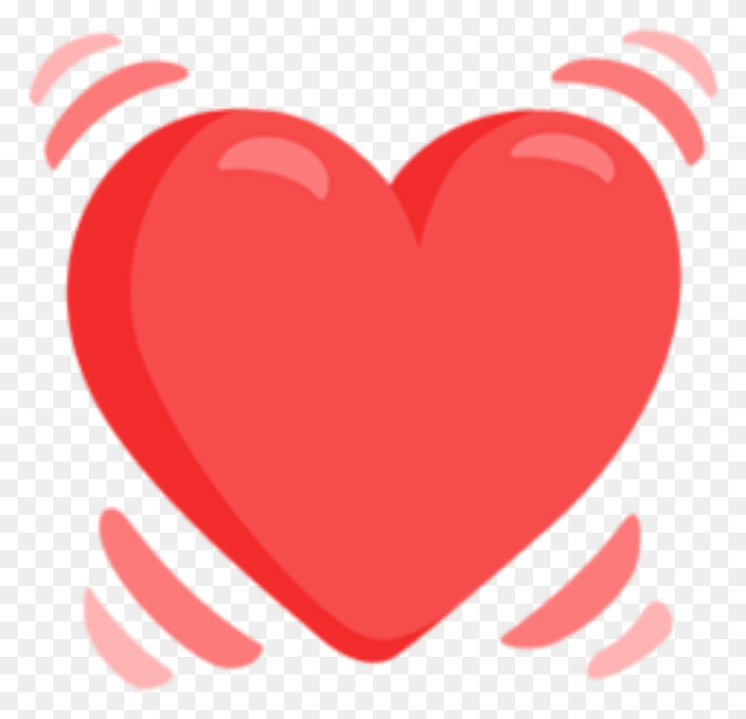 1024x985 Beat Sticker Emoji Heart Beat HD PNG Download