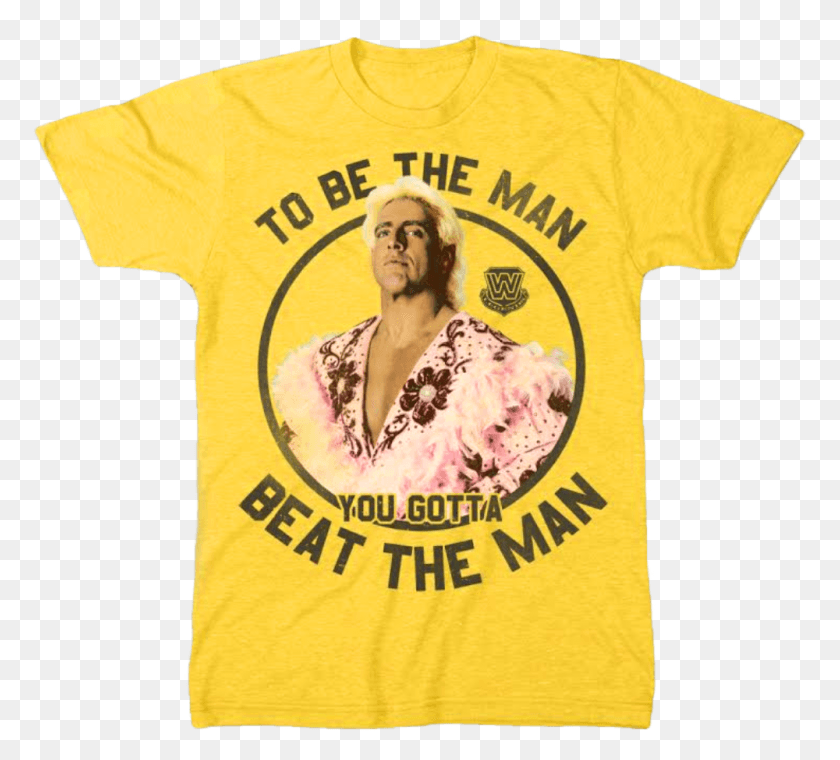 1000x898 Descargar Png Beat The Man Ric Flair Camisa Hombre, Ropa, Ropa, Camiseta Hd Png