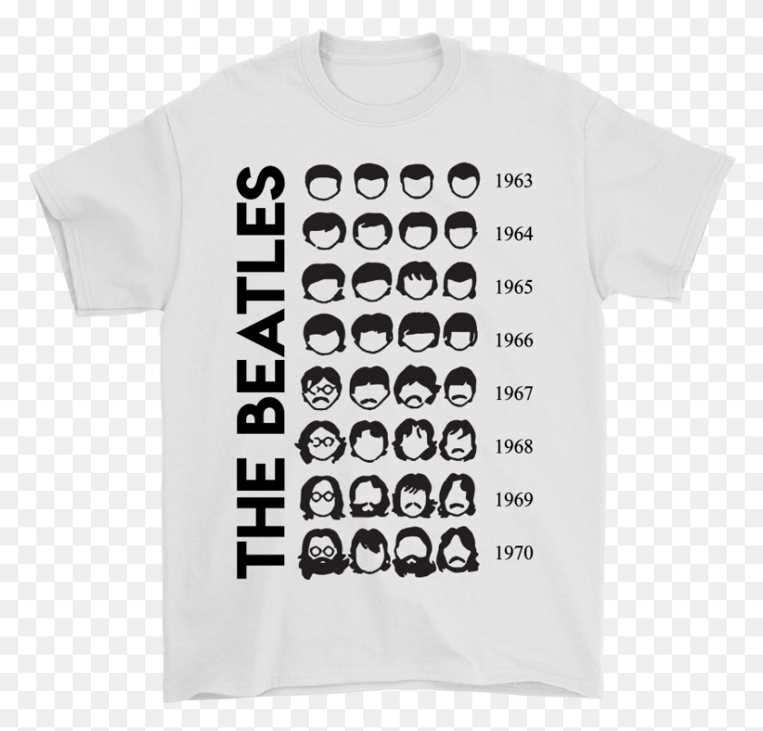 835x797 Beatles Types Of Members, Clothing, Apparel, T-shirt HD PNG Download