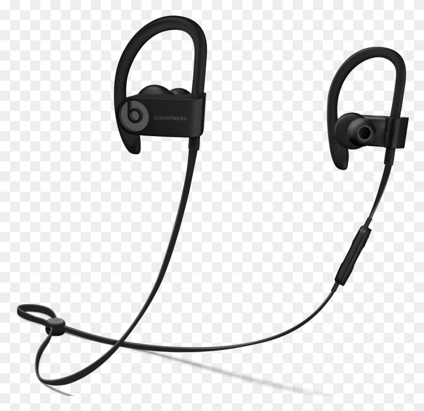 1248x1208 Beats By Dre39s Headphone Beats Powerbeats 3 Grey, Electronics, Headphones, Headset HD PNG Download