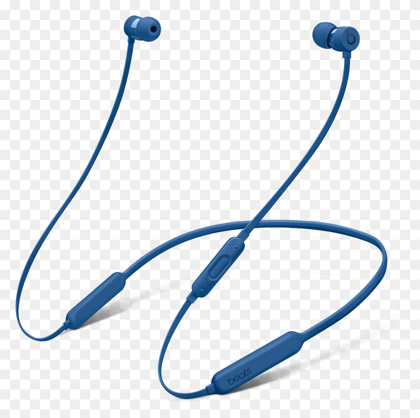 1604x1598 Beats Clip Wire Beats X Wireless Headphones Blue, Bow, Electronics, Headset HD PNG Download