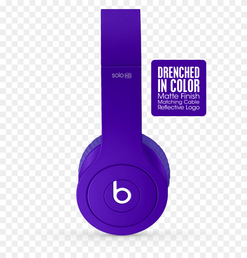 765x819 Beats Solo Purple Beats Solo 2 Headphones, Electronics, Headset, Hardware HD PNG Download