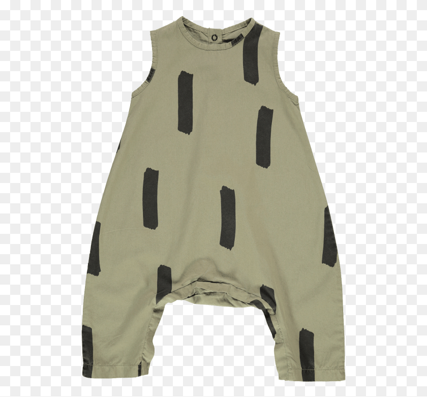 521x721 Beau Loves Baby Oversized Cotton Jumpsuit Paintbrush One Piece Garment, Clothing, Apparel, Tank Top HD PNG Download