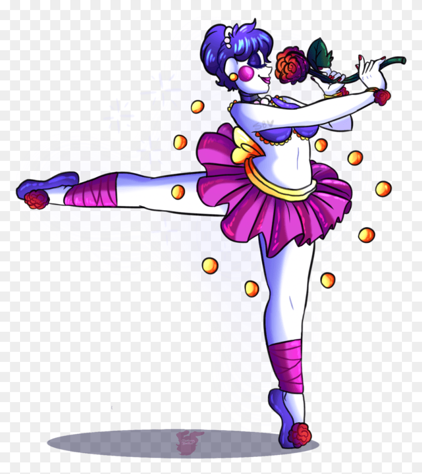 983x1113 Beautiful 19 Ballora Drawing Pixel Art Huge Freebie Cartoon, Dance Pose, Leisure Activities, Dance HD PNG Download