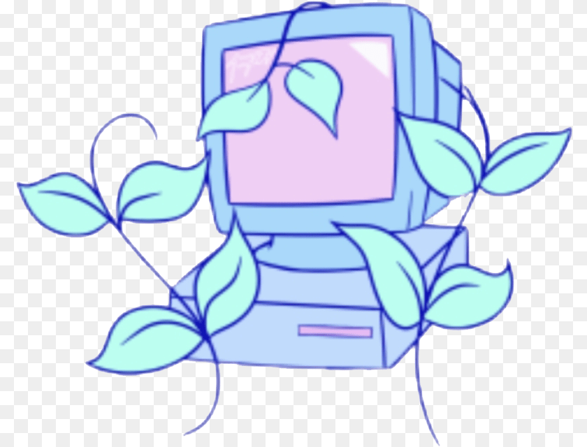 797x640 Beautiful Aesthetic File, Computer, Electronics, Pc, Art Clipart PNG