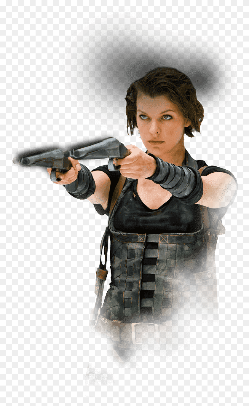 771x1309 Beautiful Alice Resident Evil Transparent Amp Clipart Milla Jovovich Resident Evil Afterlife, Person, Human, Clothing HD PNG Download