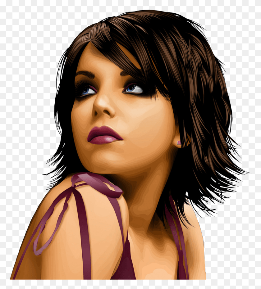 907x1013 Descargar Png / Hermosa Chica Png