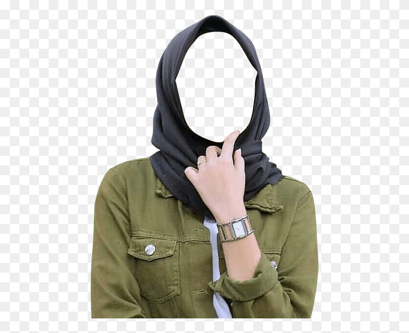 470x624 Beautiful Hijab Girl Instagram Model Hijab, Clothing, Apparel, Hood HD PNG Download