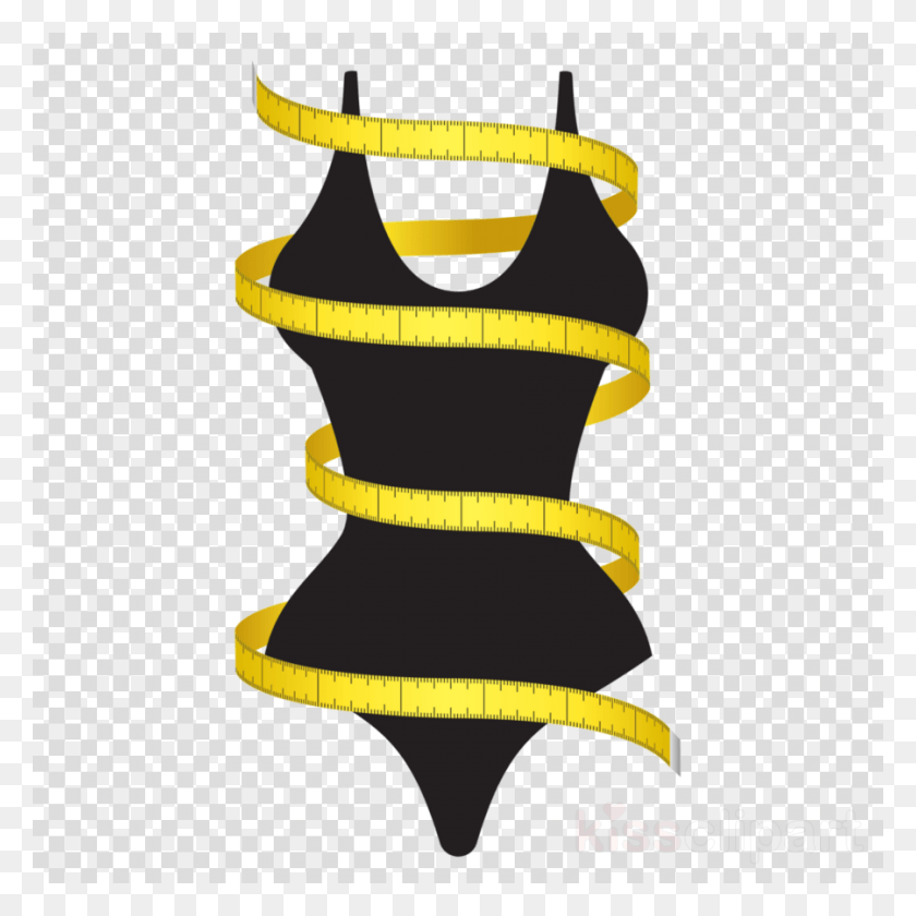 900x900 Beautiful Illustration Yellow Clothing Transparent Weight Loss Measuring Tape, Texture, Polka Dot, Apparel HD PNG Download