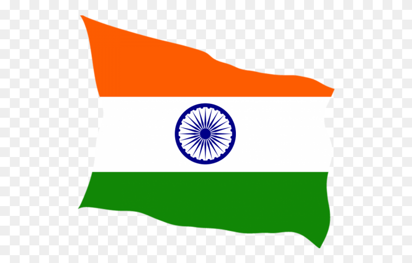 527x476 Beautiful Indian Flag Republic Day Stylish Grunge Tricolor Flag Of India, Symbol, American Flag HD PNG Download