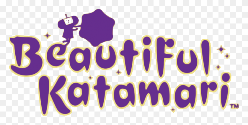 1024x481 Beautiful Katamari Logo Beautiful Katamari, Text, Alphabet, Word HD PNG Download