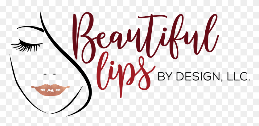 1521x681 Beautiful Lips By Design Calligraphy, Text, Handwriting, Alphabet HD PNG Download