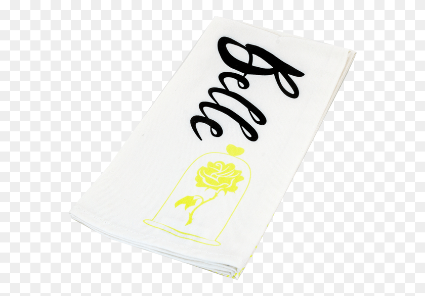 572x526 Beauty And The Beast Illustration, Text, Napkin, Handwriting HD PNG Download