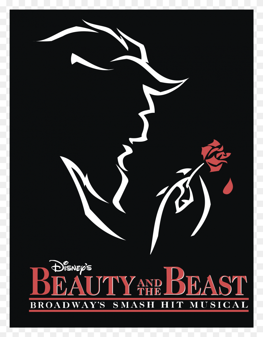 1745x2271 Beauty And The Beast Logo Transparent Beauty And The Beast Broadway Issuu, Poster, Advertisement, Stencil HD PNG Download