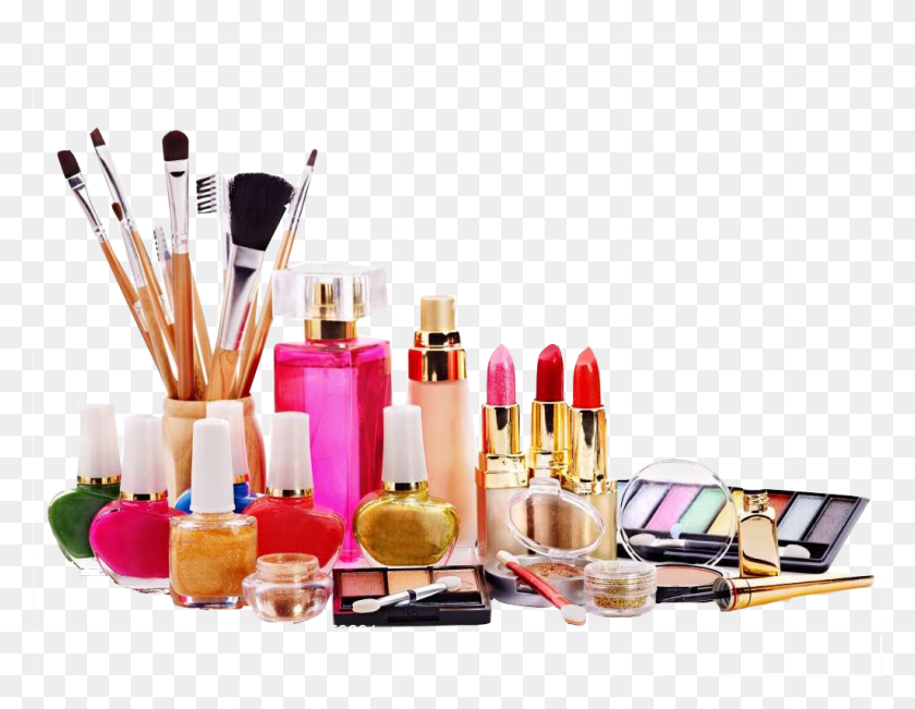 1024x777 Beauty Ingredients Of Makeup Parlour Cosmetics Clipart Cosmetic Products, Lipstick, Brush, Tool HD PNG Download