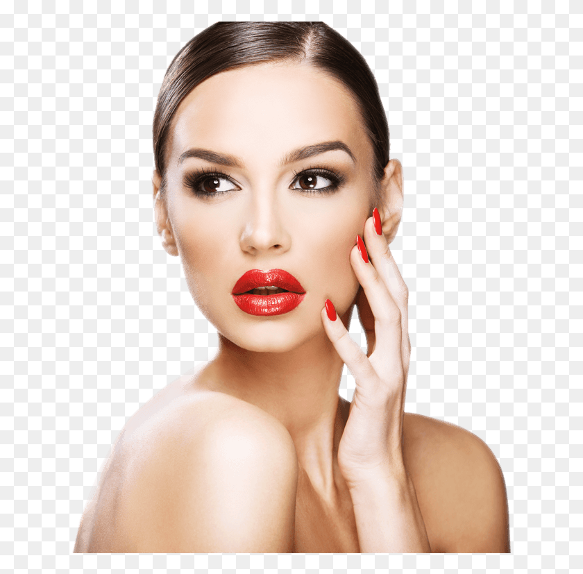 636x767 Beauty Services Royalty Free Woman Portrait White Background, Face, Person, Human HD PNG Download