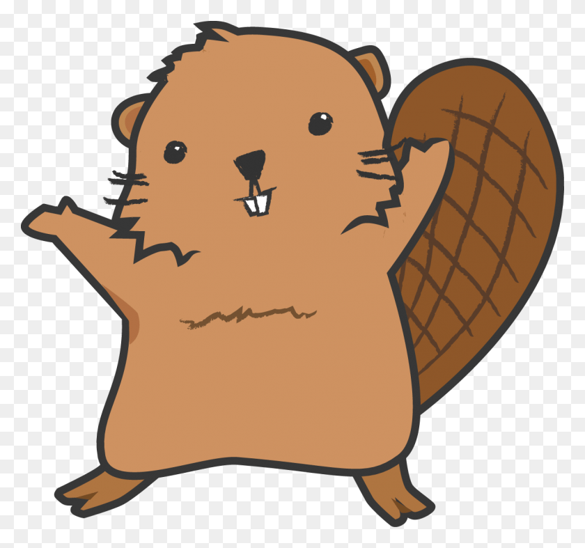 1159x1081 Beaver American Beaver Cartoon, Animal, Wildlife, Rodent HD PNG Download