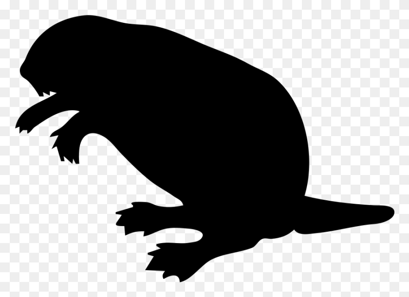 867x613 Beaver Contour, Gray, World Of Warcraft HD PNG Download