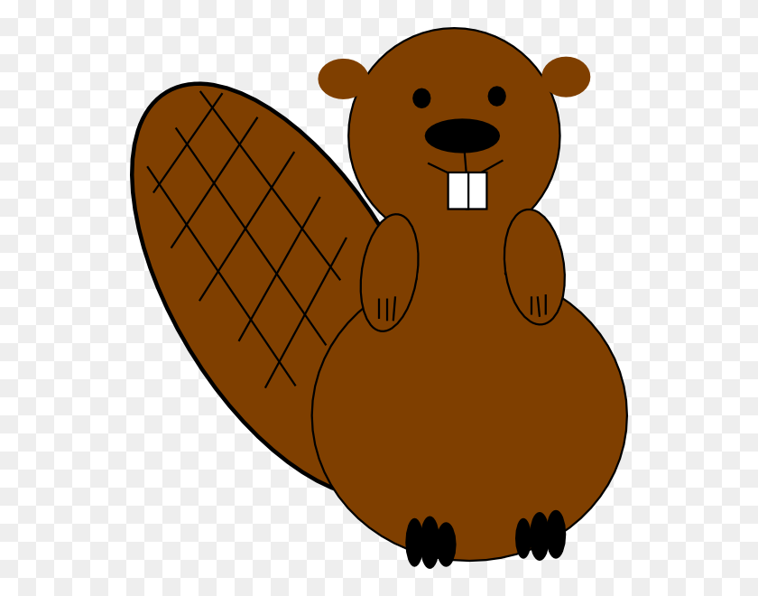 552x600 Beaver Svg Clip Arts 552 X 600 Px Clipart Of A Beaver, Wildlife, Animal, Rodent HD PNG Download