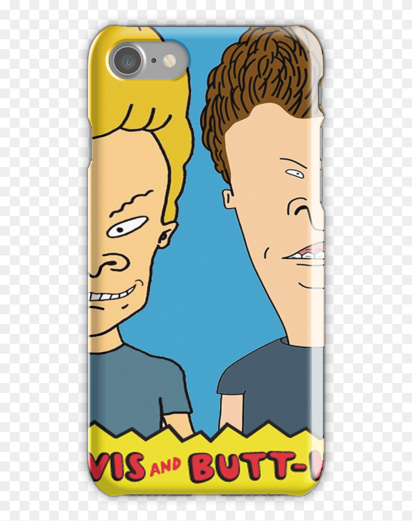 527x1001 Beavis And Butthead Iphone 7 Snap Case Poster, Advertisement, Face, Comics HD PNG Download