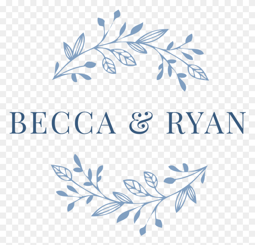 973x933 Beccaampryan Darkblue Milly And Grace Logo, Text, Label, Floral Design HD PNG Download