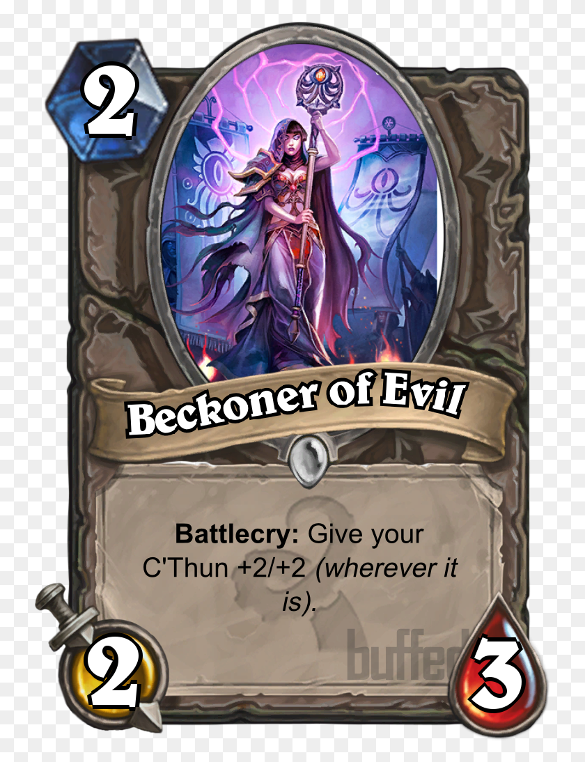 741x1034 Beckoner Of Evil Lucentbark Hearthstone, Человек, Человек, Книга Hd Png Скачать