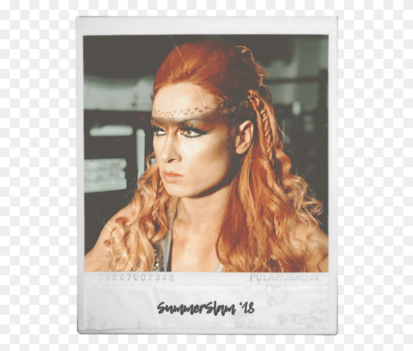 538x654 Becky Lynch August 19th 2018 Red Hair, Face, Person, Human HD PNG Download