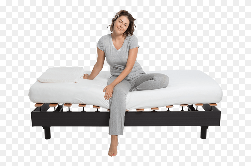 653x494 Become A Distributor Bed Frame, Furniture, Person, Human HD PNG Download
