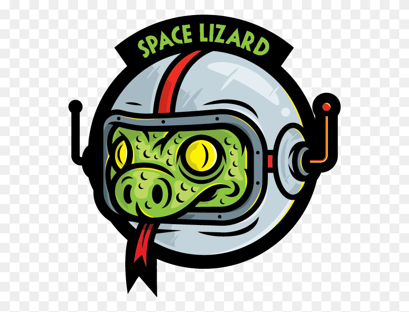 560x582 Become A Space Lizard Timesuck Space Lizards, Helmet, Clothing, Apparel HD PNG Download