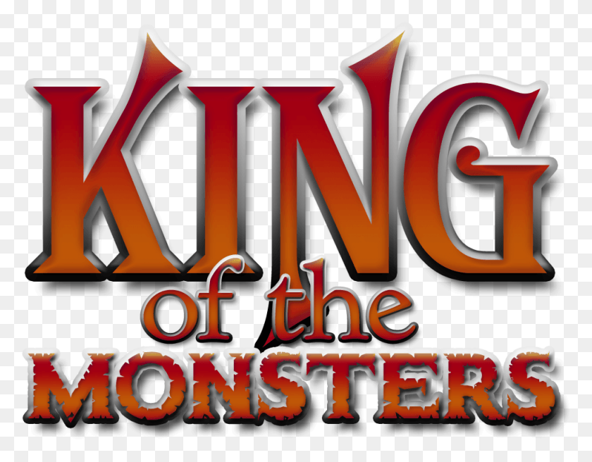 972x743 Become King Of The Monsters King Of The Monsters Logo, Word, Slot, Gambling HD PNG Download