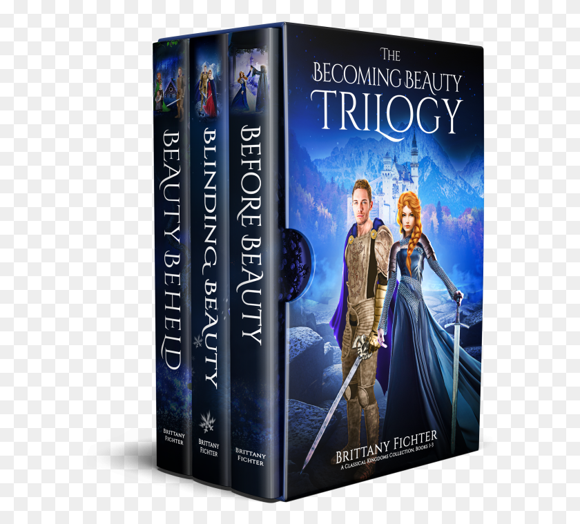 591x699 Becoming Beauty Trilogy Boxed Set Action Figure, Disk, Person, Human HD PNG Download